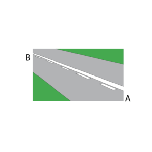 A driver may overtake if it is safe to do so