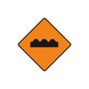 Uneven surface ahead