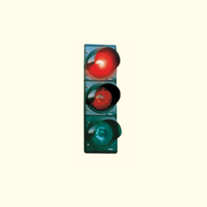 Red traffic light