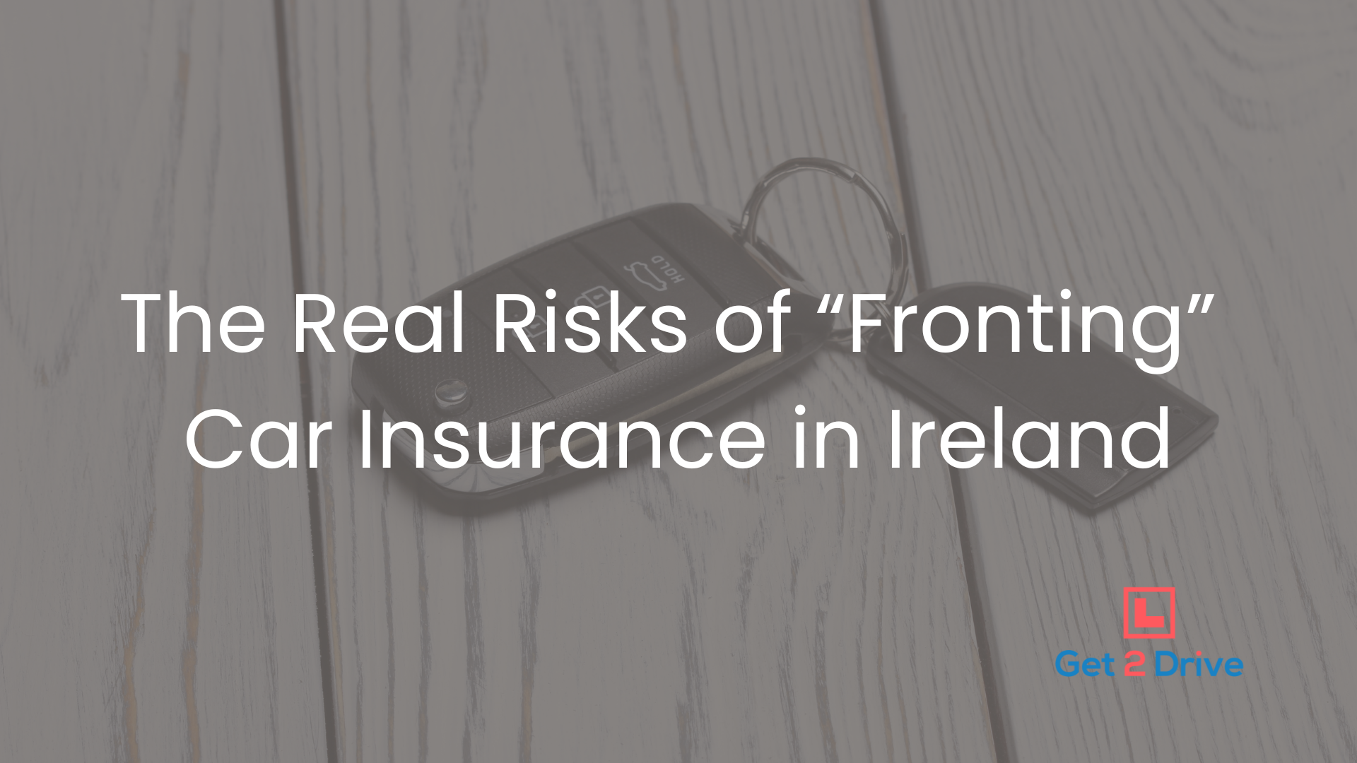 Fronting car insurance in Ireland featured image.