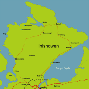 Inishowen Map