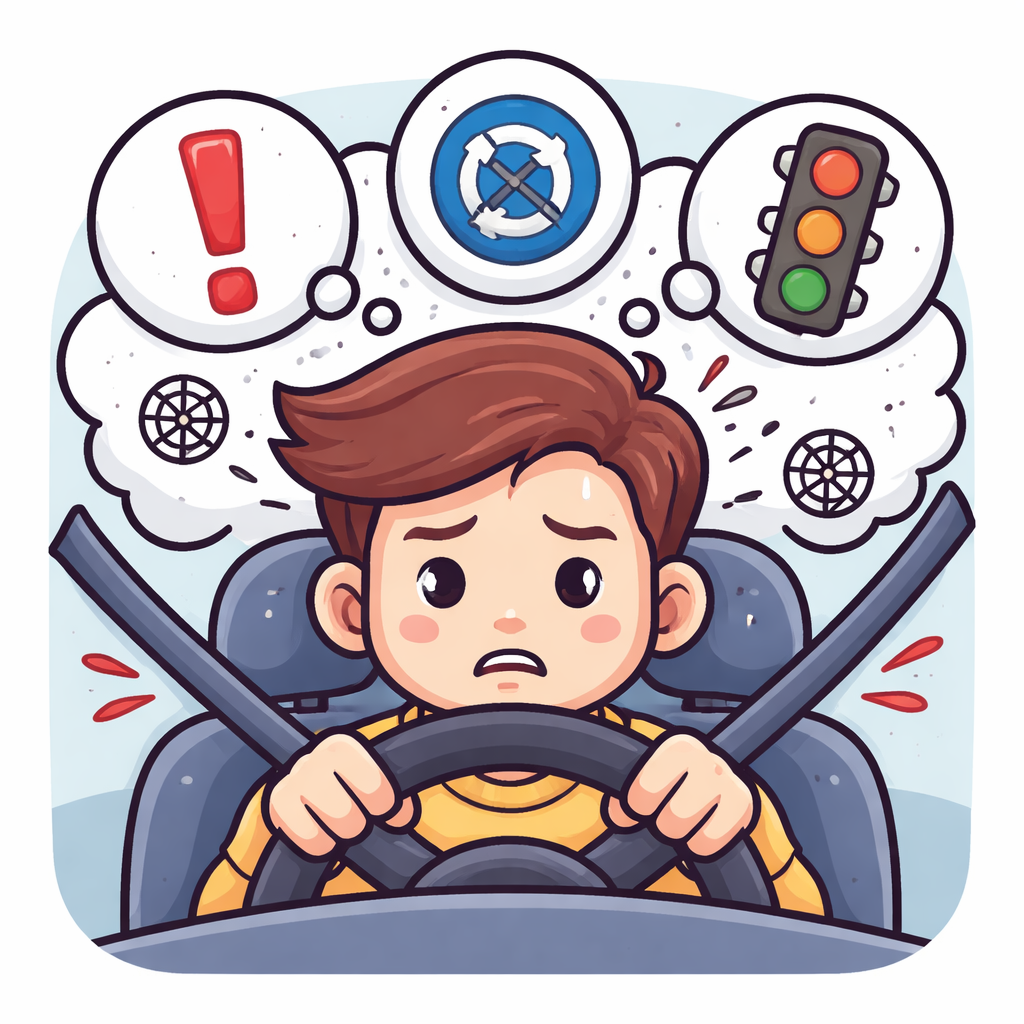 Overthinking While Driving: A Guide for Learner Drivers & Parents